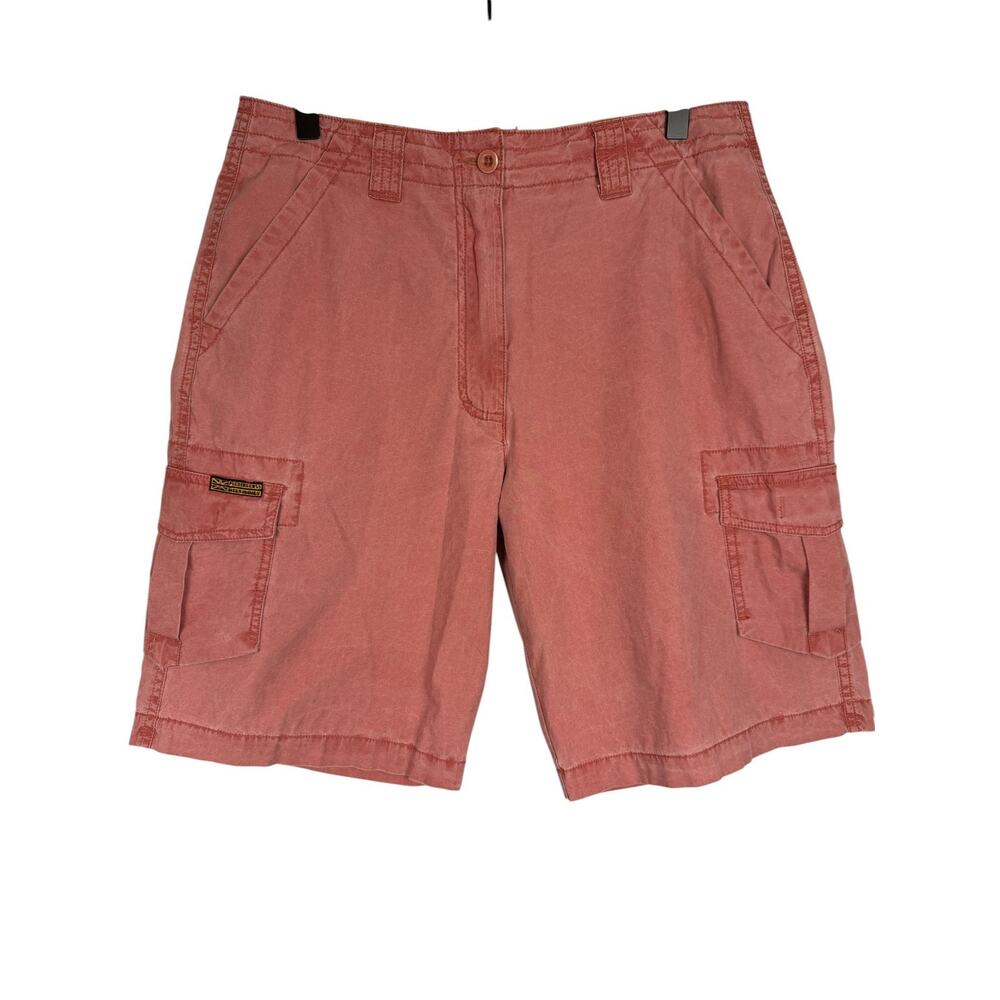 PUSSERS BVI Vintage Cargo Shorts Womens Nantucket Red 12 Preppy Classic Vacation